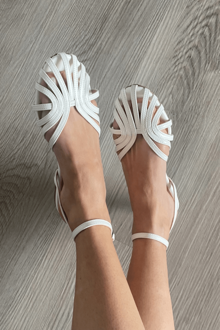 Victoria | Gold Jewel Sandals