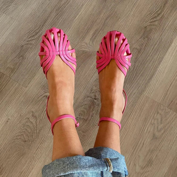 Victoria | Gold Jewel Sandals